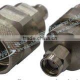 RF Connector With 50 Ohms Male/female Coaxial Cable Stainless Steel N/RP SMA Connector for High Frequency