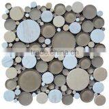 Marble Tile Round Mosaic Medallion Floor Patterns