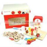 2016 New Design Wooden Toy House for Kids Child Educational Wooden Assembling Set Baby DIY Doll House Quality Choice thumbnail-5