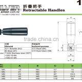 For Machine Handwheels and CNC Lathe Bakelite Retractable Handle thumbnail-2