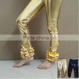 2016 Wholesale Golden Baby Legging Pants Girls Icing Ruffle Pants