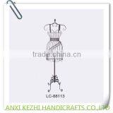 KZ8-06070 Modern Wrought Iron Metal Cloth Standing Model Coat Rack thumbnail-3