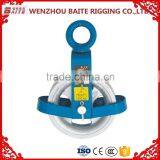 Rigging Hardware Industrial Big Pulley 250kg CE Approved Chain Hoist Pulley Block . thumbnail-1