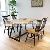 Living Room Dining Table Wood Banquet Chair thumbnail-1