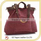 Exported Canvas Big Size Promotion Tote Bag for Shopping thumbnail-1