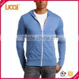 Custom Muscle Fit Hoodies Alternative Men's Sports Zip Hooded Jacket Wholesale China