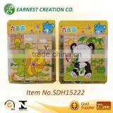 Intellectual Wooden Puzzles(2 Styles Asst'')