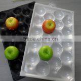 FDA Approved Different Sizes Disposable PS Plastic Fruit Packaging Tray