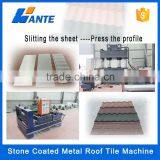 High Quality Aluminum Zinc Plate Colorful Stone Coated Metal Roof Tile Machine, Durability Corrugated Building Materials Quality Choice thumbnail-4