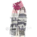 Customized Woven 100% Acrylic Wholesale Magic Scarf thumbnail-3