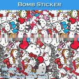 HD-084 CARLIKE High Quality Lovely Graffiti Sticker Bomb thumbnail-3