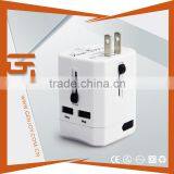 Universal Usa Travel Adaptor With Electrical Switch Socket 2500Ma thumbnail-4