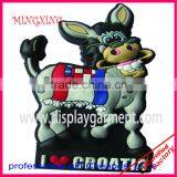 Pvc Rubber 3d Patch,silicone Rubber Patch, Garment Pvc Badge,