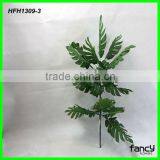 18 Heads Artificial Monstera Leaf for Sale