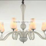 2015 New Modern Design White Crystal Chandelier thumbnail-6