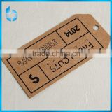 Garment accessories supplier custom simple paper card for comfort stretch apparel