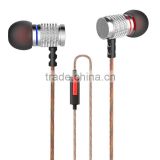 New KZ EDR2 Bass In Ear Earphone with Microphone Metal Clear Sound Music Wired Hifi Headset Enthusiast Special Use Earburd