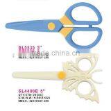 SL5535 5" Plastic Children and School Kids Scissors thumbnail-1