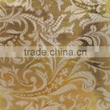 2016 new with gold and silver technics/ jacquard fabric