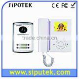 3.5 Inch Color TFT LCD Video Door Phone ,video Intercom Station Doorbell