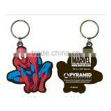 2016 Cheap Custom Fashion Keychain Plastic Design Your Own Keyring thumbnail-3