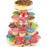 High Quality Plexiglass Cake Display Tray, Wedding Cake Rack, Cake Riser thumbnail-2