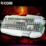 3 Colors LED Backlight Computer Keyboard USB Wired Professional Laptop Gaming Keyboard--LK617--Shenzhen Ricom thumbnail-6