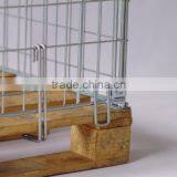 Mesh Container Type and Work Pallet Stacking Container thumbnail-2