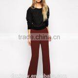 High Rise Waist Wide Legging Pants thumbnail-2