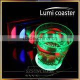 2016 Colorful Changing LED Light Drink Beer Glow Cup Coaster thumbnail-4