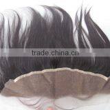 14'' Brazilian Silk Base Closures Ear to Ear Lace Frontal thumbnail-1