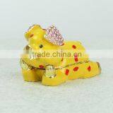 2015 Unigue Design Small Pigy Bank Girls Stud Earrings Storaging Gift Box for Sale