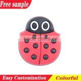 Vivid Ladybug Design PVC Charms thumbnail-1