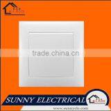 European Style White Plastic Door Bell Switch