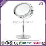 Brand New Chrome Metal Table Top Vanity Mirror thumbnail-2