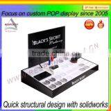 Good Design Black Acrylic Material Makeup Display Stand thumbnail-4
