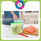 New Design Checp Price Reusable Silicone Food Storage Fresh Bag thumbnail-4