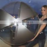 48" Clear & Silver Inflatable Beach Ball,transparent beach ball