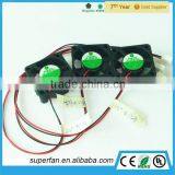 Small Plastic Fan 30mm DC Brushless Cooling Fan HD3010 Ball Bearing With High Middle and Low Speed thumbnail-2