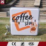 Exterior Double Sides Square Advertising Light Box