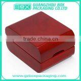 Red Small Square Wooden Box,Small Size Jewelry Packaging Box thumbnail-1