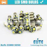 T10 W5W Ba9s 5SMD 5050 LED Light Reading Lamp Wedge LED Lamp thumbnail-5