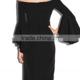 Half Sleeve Plain Colour Cotton Fit Plus Size Women's Dresses thumbnail-5