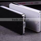 Universal Portable USB 4000mAh Mobile IPhone Power Bank With Dual Outputs For Cellphone