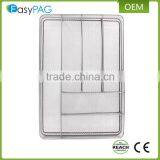 Wholesale Cheap Price Top Quality Metal Wire Mesh 6 Gird Kitchen Cutlery Tray thumbnail-5
