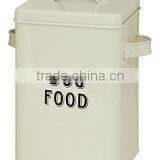 Rectangle Metal Pet Food Storage Box