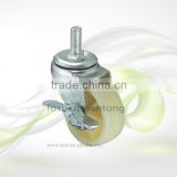 Cheap Industrial Threaded Stem With Brake Nylon Casters For Trolley
