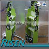Polypropylene Corrugated Plastic Floor Display Stand/floor Stand Digital Signage thumbnail-1