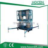 Mobile Hydraulic 8m Telescopic Mast Climbing Work Platform thumbnail-4