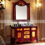 WTS-8222 Asian Bathroom Furniture Single Sink Red Bathroom Vanity Cabinets With Floating Option Countertop thumbnail-6